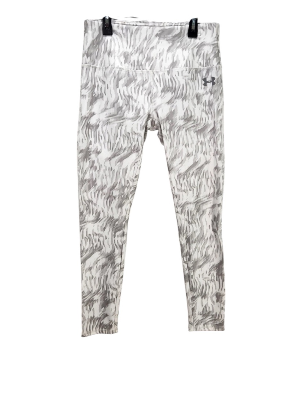 Under Armour Leggings Size Large Fitted Skinny Light Print Mid Rise